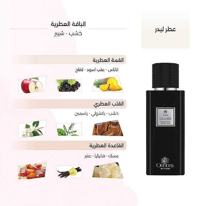 عطر ليدر رجالي 100مل من درعة