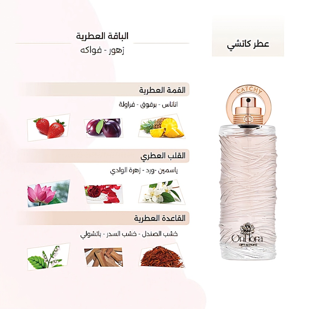 عطر كاتشي النسائي من رينج 100 مل من درعه