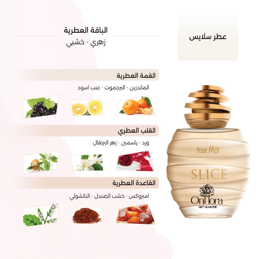 عطر سلايس النسائي ماركه بورموا 100مل من درعه