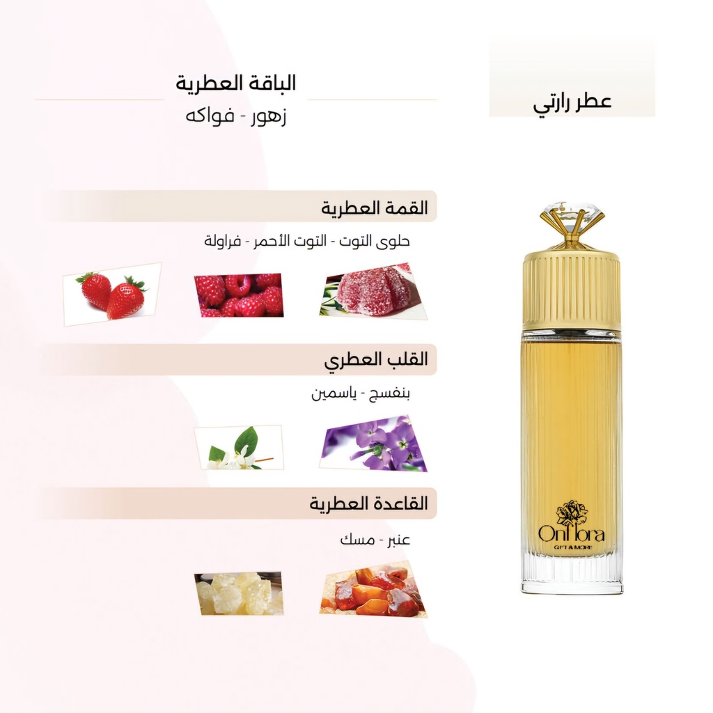 عطر رارتي النسائي ماركه لينك 100مل من درعه