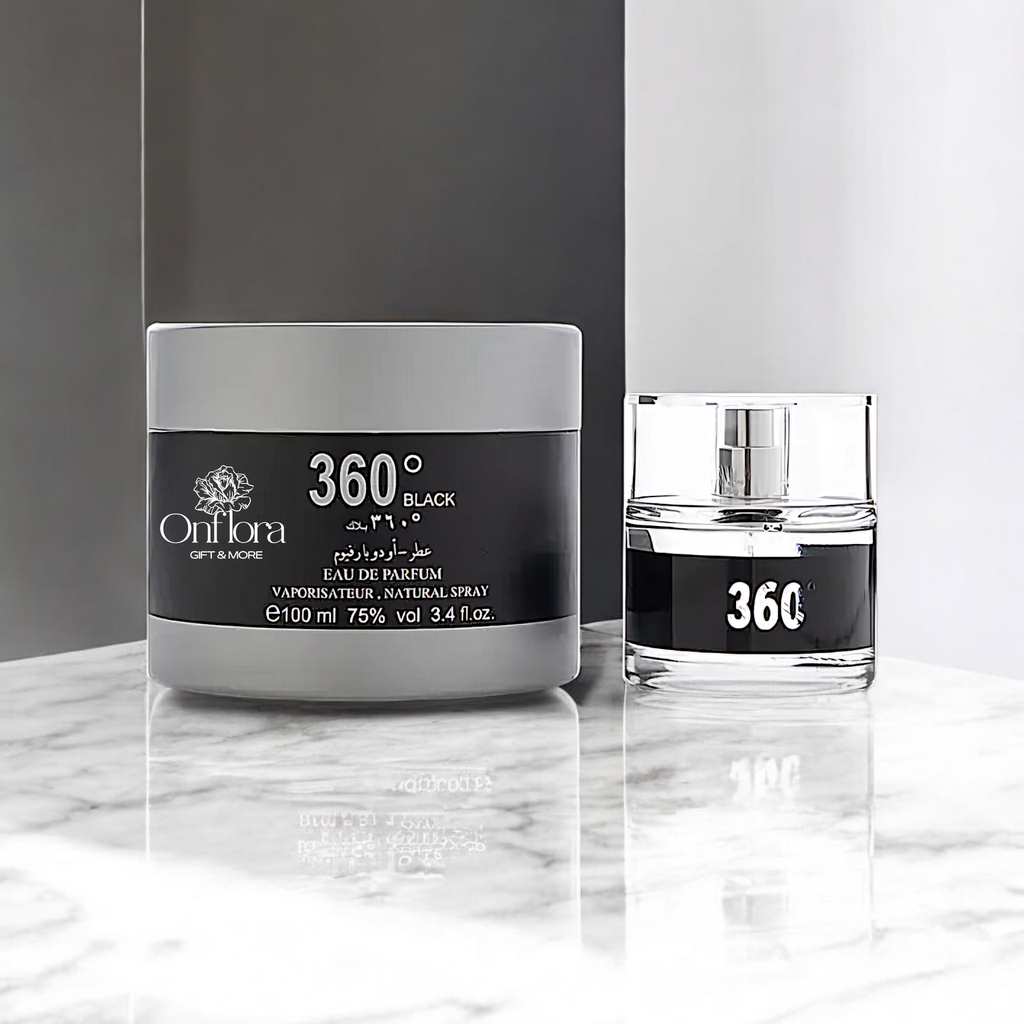 عطر 360 أسود، 100 مل من العربية للعود