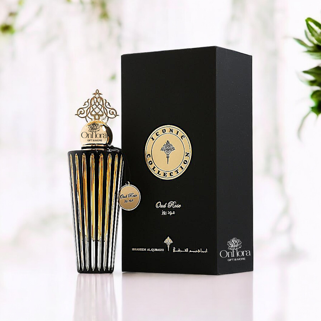 عطر آيكونك - عود روز من ابراهيم القرشي