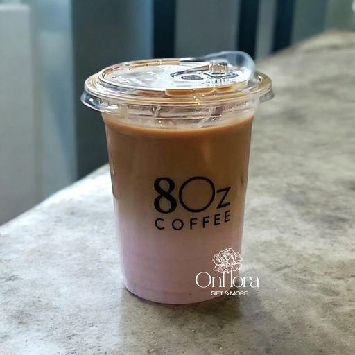 [8Oz cafe] آيس أوز لاتيه حجم كبير من 8Oz cafe